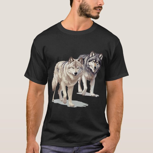 T-shirt Loup (Devant)