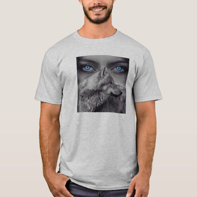 T-shirt Loup (Devant)