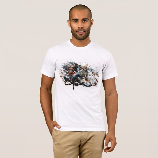 T-shirt Loup (Devant entier)