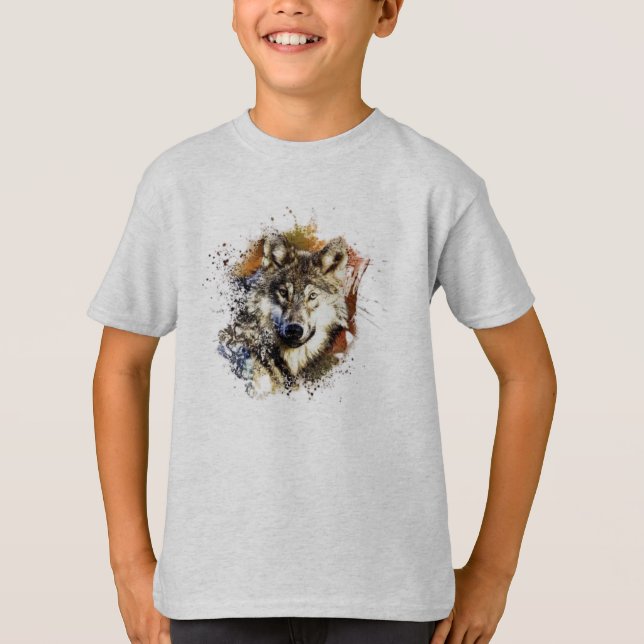 T-shirt Loup (Devant)