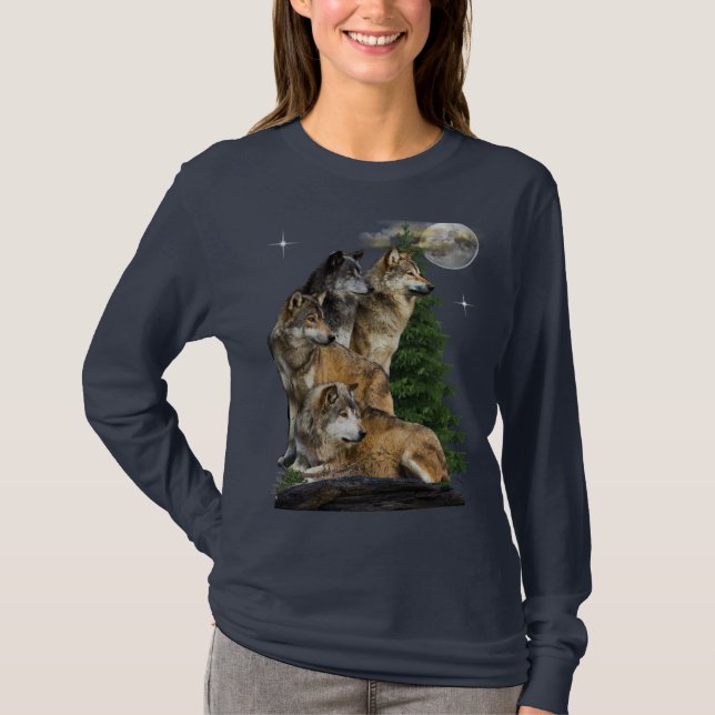T-shirt Loup (Devant)
