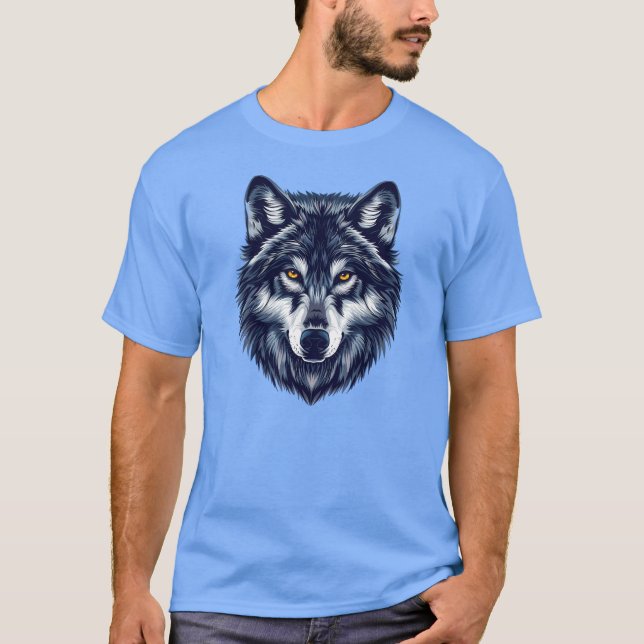 T-shirt loup (Devant)
