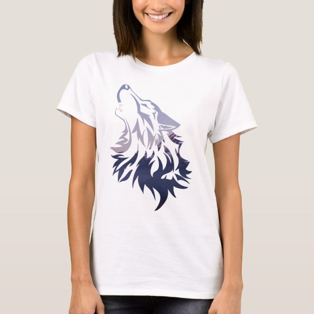 T-shirt loup (Devant)