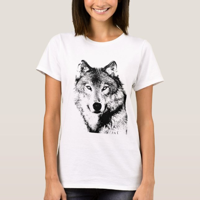 T-shirt Loup (Devant)