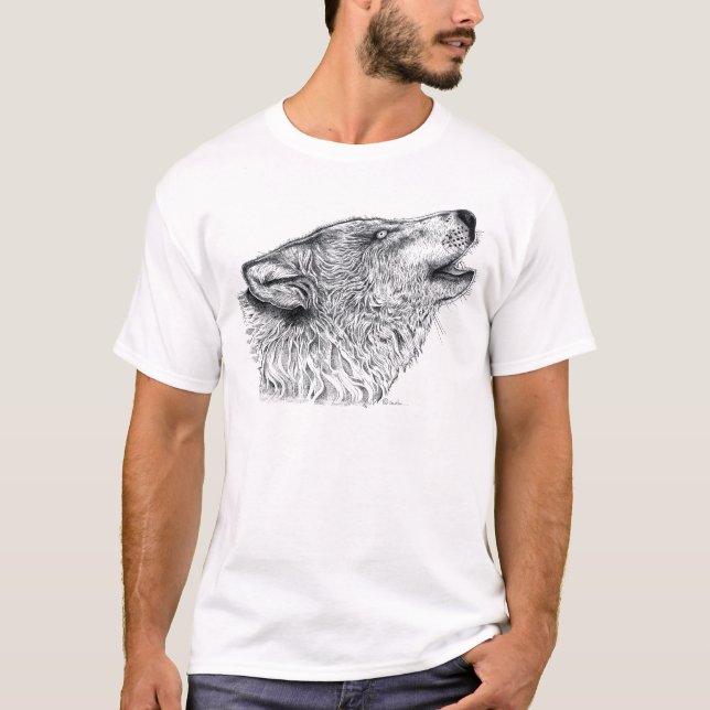 T-shirt Loup (Devant)