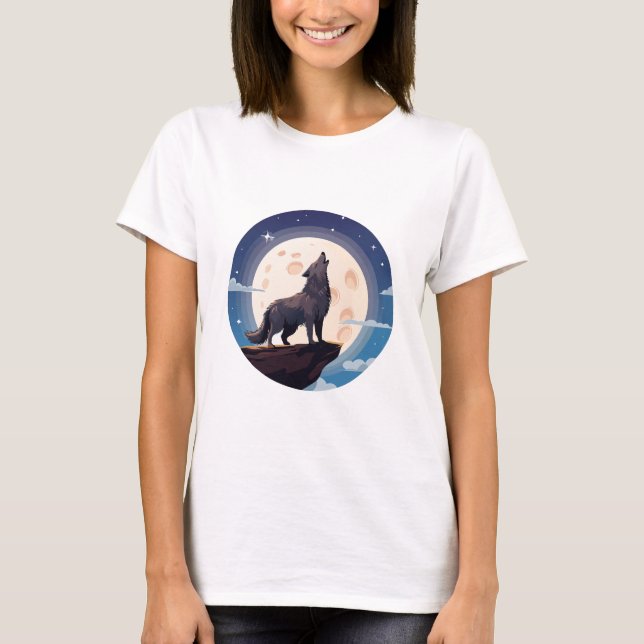 T-shirt Loup (Devant)