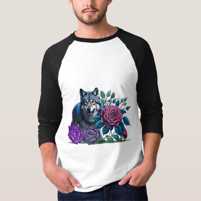T-shirt Loup2 : (Devant)