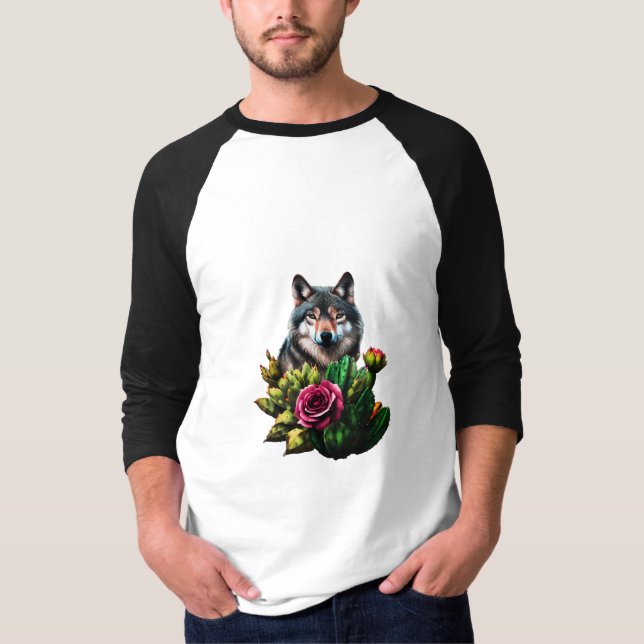 T-shirt Loup3 : (Devant)