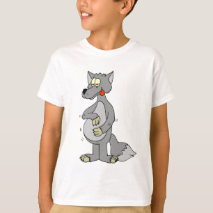 T-shirt : Loup affamé