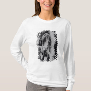 T-shirt Loup blanc, un chef de Comanche, c.1891-98