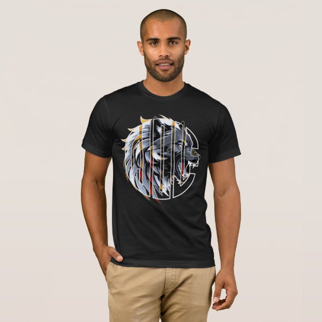 T-shirt Loup CBW (Devant entier)