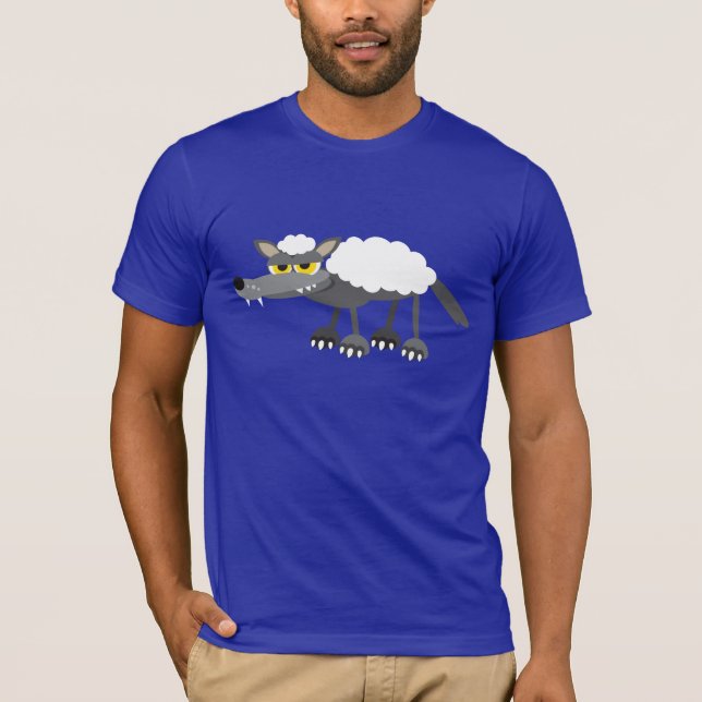 T-shirt Loup dans l'habillement du mouton (Devant)