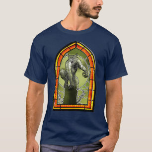 T-shirt Loup-d'argent en verre tendu