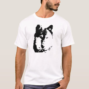 T-shirt Loup d'art de bruit