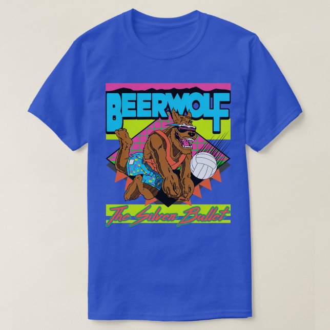 T-shirt Loup de bière (Design devant)