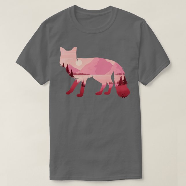 T-shirt Loup de bois 6 (Design devant)