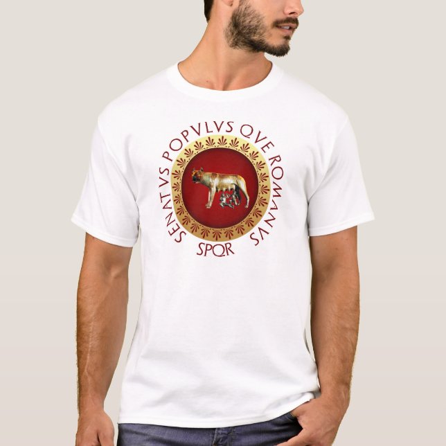 T-shirt Loup de Capitoline (Devant)