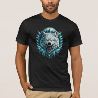 T-shirt Loup de glace arctique