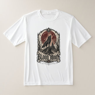 T-shirt LOUP DE LA LUNE DE SANG — Horreur Gothique