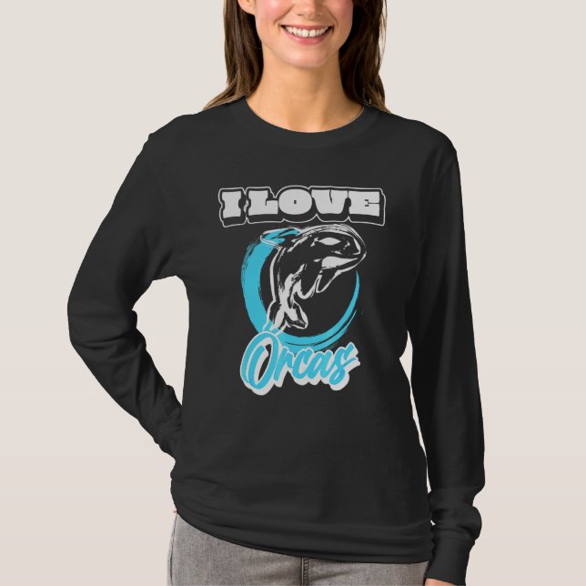 T-shirt Loup de mer d'Orca (Devant)