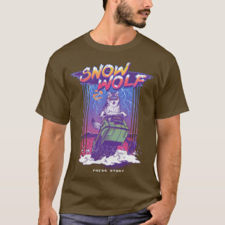 T-shirt Loup de Neige