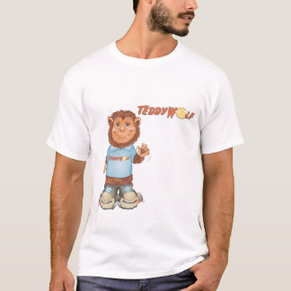 T-shirt Loup de nounours "fracas pour l'argent liquide "