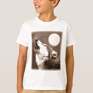 T-shirt Loup d'hurlement