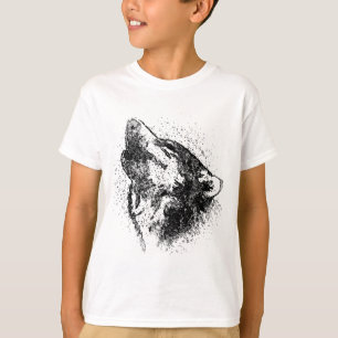 T-shirt Loup d'hurlement