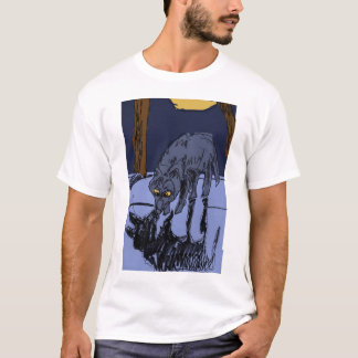 T-shirt loup d'ombre et loup du soleil