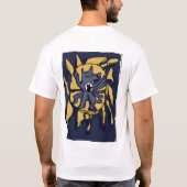 T-shirt loup d'ombre et loup du soleil (Dos)