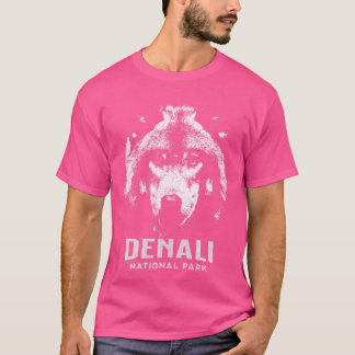 T-shirt Loup du parc national de Denali
