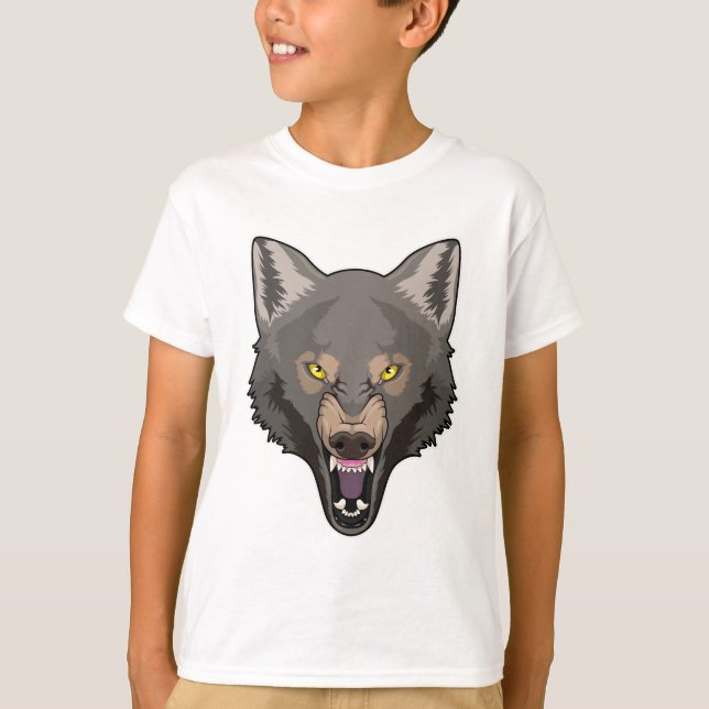 T-shirt Loup Enragé (Devant)