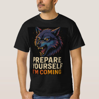 T-shirt Loup Enragé