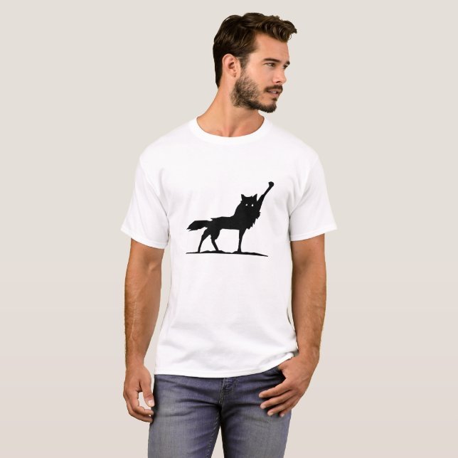 T-shirt Loup fantastique (Devant entier)
