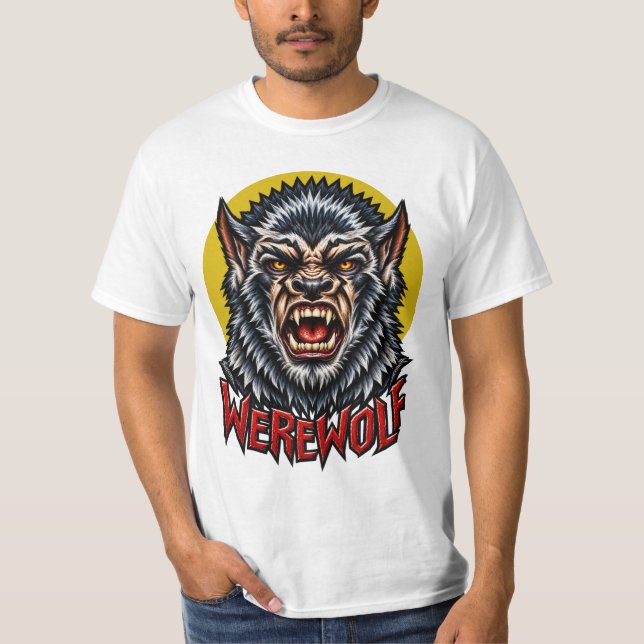 T-SHIRT LOUP-GAROU (Devant)