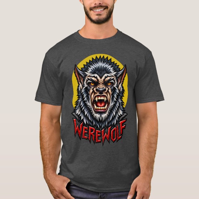 T-SHIRT LOUP-GAROU (Devant)