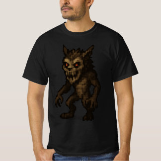 T-shirt loup-garou hanté