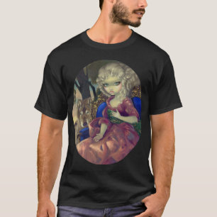 T-shirt Loup-Garou : Loup rococo gothique de CHEMISE de