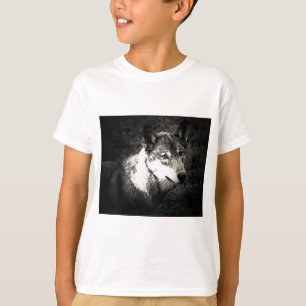 T-shirt Loup gris