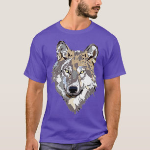T-shirt Loup gris Meute de loups Loup Amateurs de loup cad