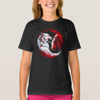 Loup Guerrier Cosmique Rouge Blanc