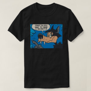 T-shirt Loup hurlant comme moi • Veux-tu savoir un secret