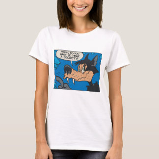 T-shirt Loup hurlant comme moi • Veux-tu savoir un secret