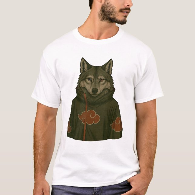 T-shirt Loup ninja (Devant)
