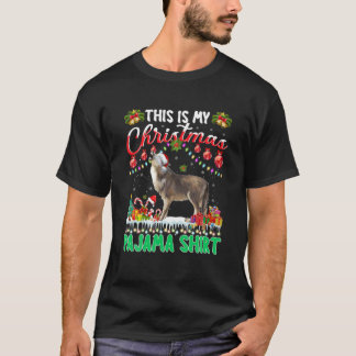T-shirt Loup Noël C'Est Mon Loup De Pyjama De Noël