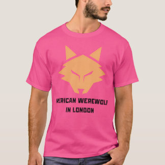 T-shirt Loup-Occidental Américain À Londres