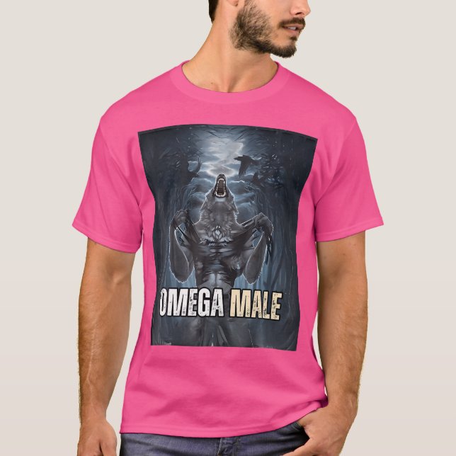 T-shirt Loup oméga mâle (Devant)