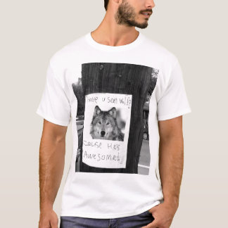 T-shirt Loup perdu