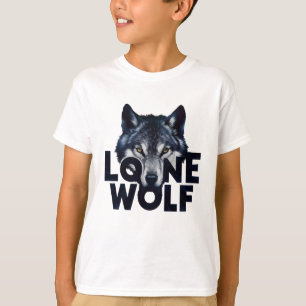 T-shirt Loup solitaire