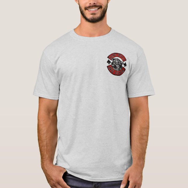T-shirt Loup solitaire (Devant)